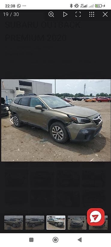 forester 2017: Subaru Outback: 2020 г., 2.5 л, Вариатор, Бензин, Универсал — 10