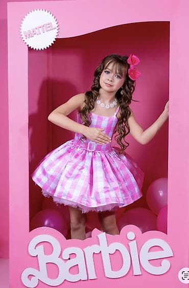 большая кукла с коляской: Фотозона «Barbie» Mattel - размеры : 1600Х1000Х600 -ПВХ, PVC, брус — 1