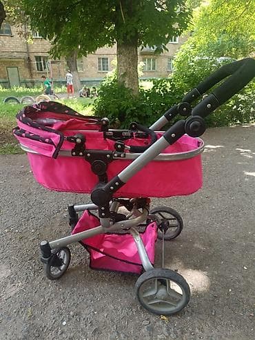 Оюнчуктар: Коляска для кукол. состояние новой, почти не пользовались. цена 3000 — 6