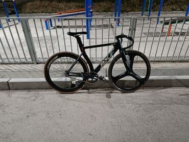 купить велосипед с большими шинами: Шоссейный велосипед, Рама M (156 - 178 см), Б/у — 7