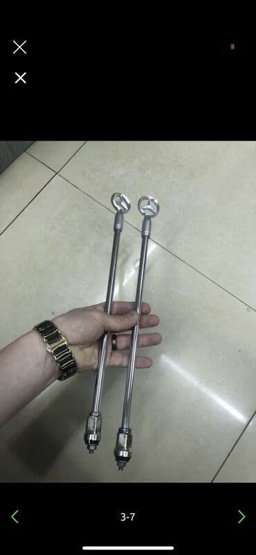 антенны на машину: Флагшток Реплика (габаритная антенна) Мерседес Мерс Mercedes Benz — 3