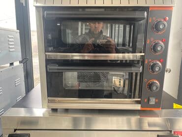 сдаю кафе на иссык куле: Печь для пиццы Внутренние размеры Напряжения 220/380 66*66. 2-ярус — 9