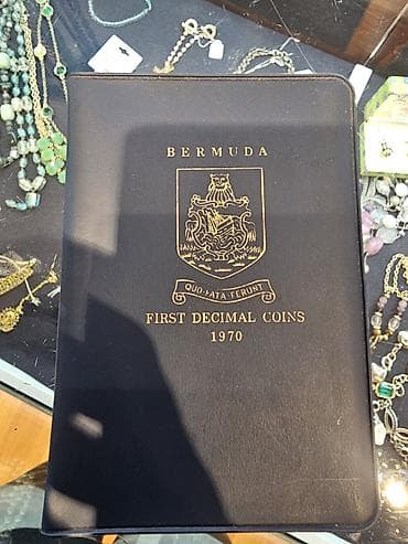 Набор монет Bermuda First Decimal Coins 1970 - Коллекционный