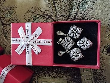 бижутерия набор: Наборы украшений Crystal Jewelry в подарочных коробках — 4