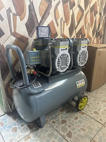 Компрессор бесшумный воздушный 1600 Вт 60л - Тип: Oil Free Silent Air at lalafo.kg Компрессор бесшумный воздушный 1600 Вт 60л - Тип: Oil Free Silent Air