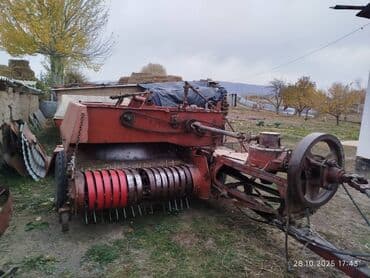Пресс-подборщик тюковый (тракторный навесной/прицепной) -