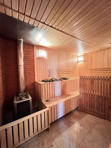дом с бассейном и сауной: Дом, 500 м², 6 комнат, Риэлтор, Дизайнерский ремонт — 4