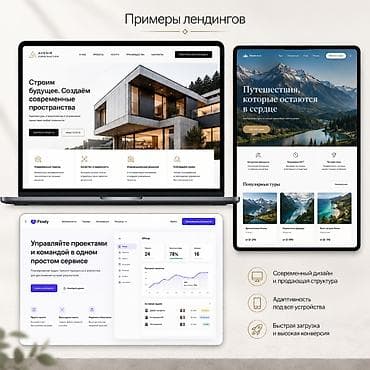индивидуал: Веб-сайттар, Лендинг баракчалар | Иштеп бүтүрүү, Автоматташтыруу, Жөндөө — 2