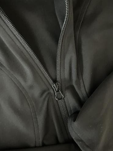 мужские шорты для спорта: Женская спортивная кофта/джекет на молнии - Цвет: черный - — 2