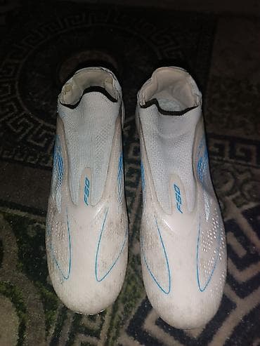 Охота и рыбалка: Футбольные бутсы Adidas F50 без шнурков (лаконичный “лако boot” — 1