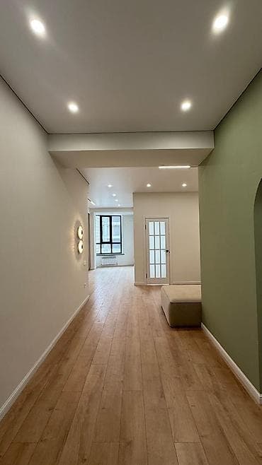 комнаты в тамчы: 2 комнаты, 55 м², Асанбай мкр Элитка, 10 этаж, Дизайнерский ремонт — 1