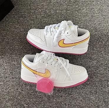 джордан 1: Кроссовки Nike Air Jordan 1 Low - Низкий силуэт на шнуровке — 5