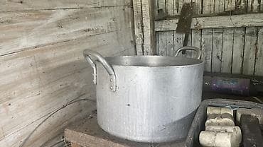 посуда чехия: Алюминиевая кастрюля большого объема - Материал: литой алюминий - — 1