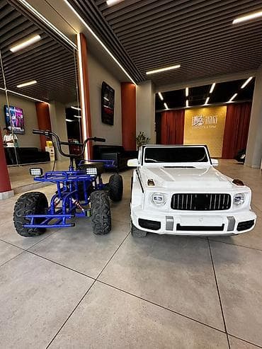 Балдар дүйнөсү: Детский электромобиль SUV (стилизован под внедорожник класса G) - — 6