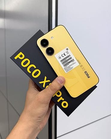 Poco X8 Pro, Б/у, 256 ГБ, цвет - Желтый, В рассрочку, 2 SIM at lalafo.kg Poco X8 Pro, Б/у, 256 ГБ, цвет - Желтый, В рассрочку, 2 SIM