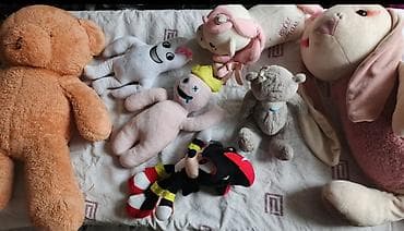 palm z22: Набор мягких игрушек - Большой плюшевый медведь карамельного цвета. - — 2