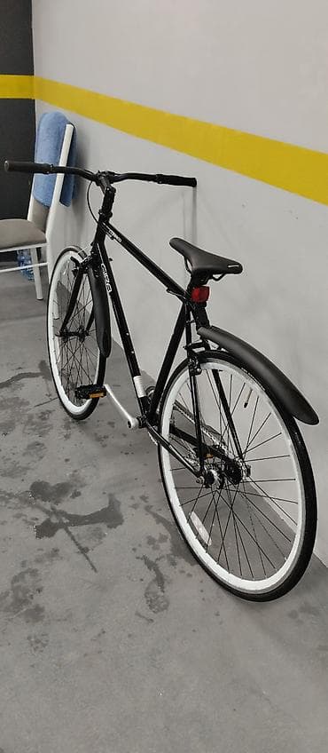 zimmer e9 pro: Городской велосипед, Рама M (156 - 178 см), Б/у — 2