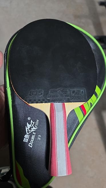 топ микасса: Ракетка для настольного тенниса Double Fish с чехлом - Бренд: Double — 2