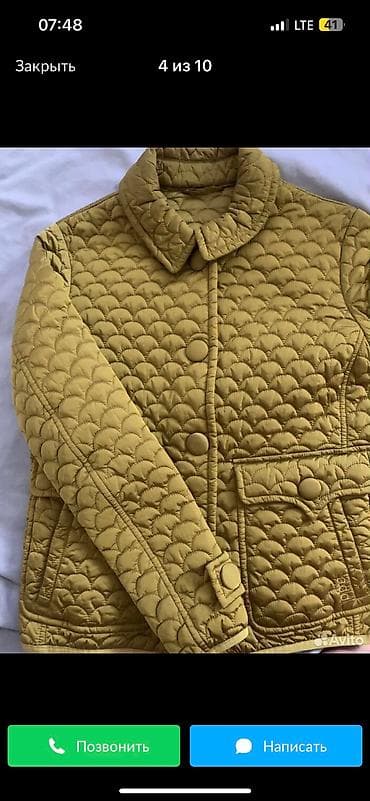 hand: Шикарная куриочка стеганая, Итали, размер s-m. Покупала за 21000 руб — 3