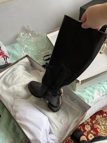 женские зимние сапоги из натуральной кожи и меха: Деми сапоги Sasha Fabiani полностью кожа 36 размер Basconi — 3