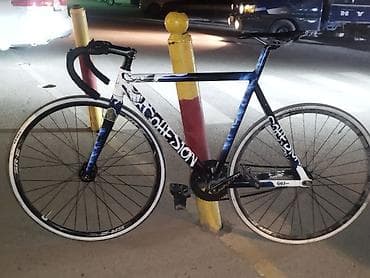 Шоссейные велосипеды: Фикс-гир/трековый велосипед с агрессивной геометрией и прямой — 1