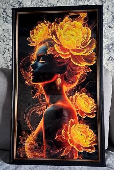 Продаю картины напечатанные на УФ принтере, и залитые эпоксидной at lalafo.kg Продаю картины напечатанные на УФ принтере, и залитые эпоксидной