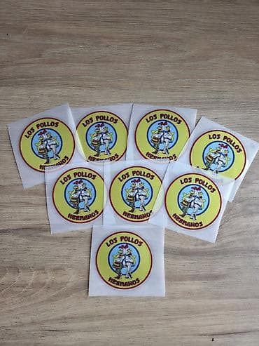 Нашивка/патч «Los Pollos Hermanos» Из Во все тяжки цена за 1шт -