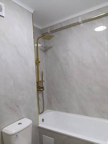 арзан эле: 1 бөлмө, 45 м², Элитка, 3 кабат, Дизайнердик ремонт — 7