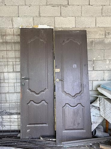 куплю бу мебель бишкек: 🚪 Продам межкомнатные двери В наличии двери б/у: • 80 см — 1 шт • 60 — 2