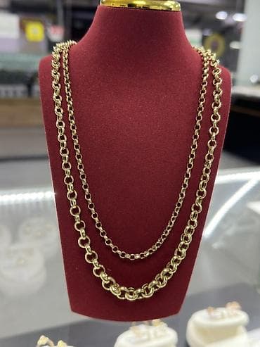 цепочки бу: Цепь для бензопилы, Якорное, Проба 585, Женские, Новый — 1