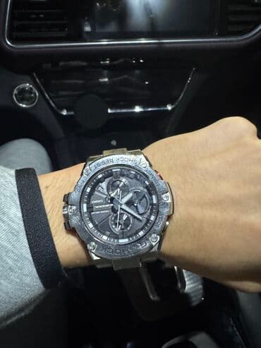 часы наручные электронные: Классические часы часы, Casio, Серебро, Япония, Водонепроницаемые, Секундомер, Таймер, Мужские, Б/у — 4