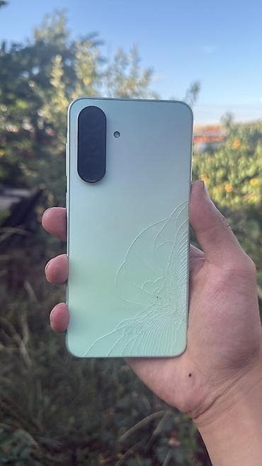 Уюлдук телефондор жана аксессуарлар: Samsung Galaxy A36 5G, Колдонулган, 256 ГБ, түсү - Жашыл, 2 SIM — 1