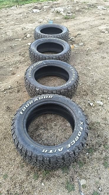 тракторные колеса: Шины 275 / 55 / R 20, Лето, Б/у, Комплект, Внедорожные (АТ/МТ), Китай, Tourador — 1