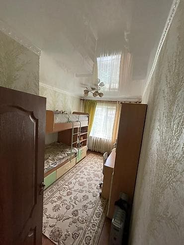 бишкек 1 комнатная квартира купить: 3 комнаты, 80 м², Косметический ремонт — 3