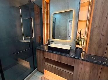 1 комната, 46 м², Асанбай мкр Элитка, 6 этаж, Дизайнерский ремонт — 4