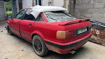 mazda 3 бампер: Баары зынк . Audi 80 B3, седан, красный цвет. Автомобиль после — 2