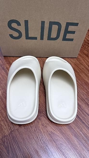 Босоножки, сандалии, шлепанцы: Adidas Yeezy Slide “Desert Sand” размер не подошел совершенно новые — 3