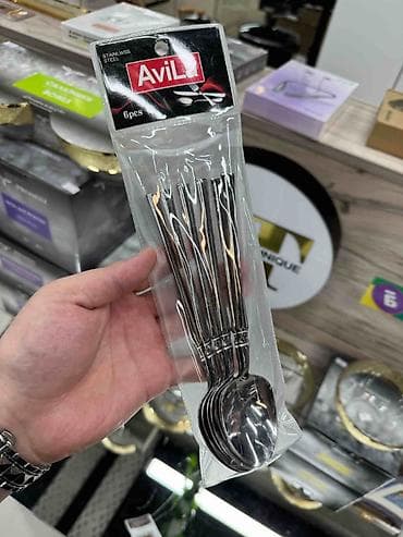 Набор ложек AviL, 6 предметов. Ложки выполнены из нержавеющей стали
