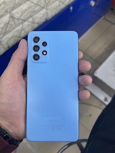 фото абой: Samsung Galaxy A52, цвет - Голубой — 4