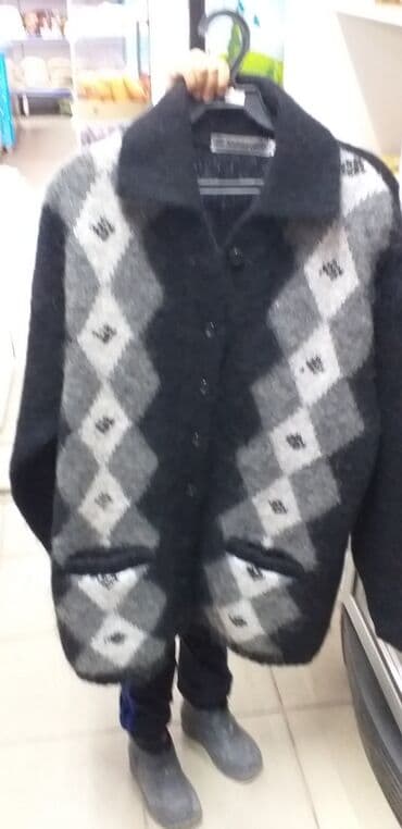 шерстяные кофты женские больших размеров: Продаю женская с карманами новая кофта очень теплая из настоящей — 1