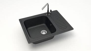 умывальник садовый: Кухонная мойка Glanz Арлин J015 Каменная мойка из литого мрамора — 7