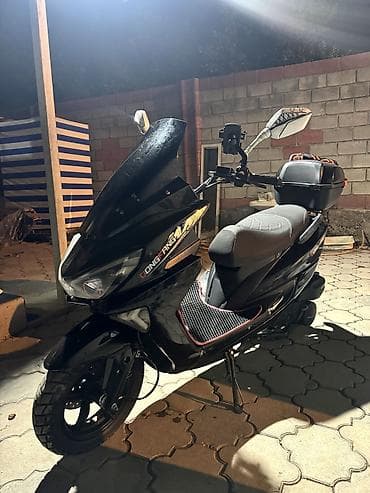 gilera runner: Скутер DongFang, черный, городской класс. 150кубов полный пакет — 2