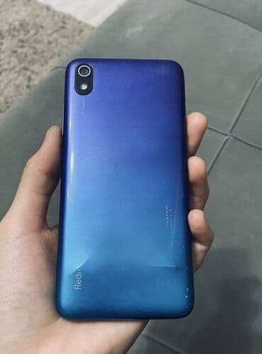 дешёвые ноутбуки: Redmi, Redmi 7A, Б/у, 32 ГБ, цвет - Синий — 1