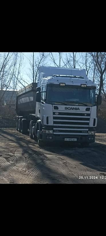 scania скания: Тягач, Scania, 2000 г., Самосвал — 3