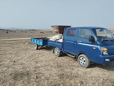 мерседес бенз с: Hyundai Porter II, бортовой малотоннажный грузовик с двойной кабиной — 2