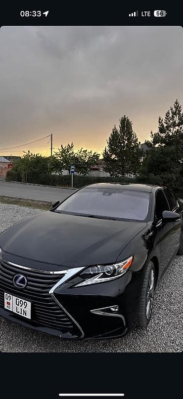 e klass: Lexus ES: 2018 г., 2.5 л, Автомат, Гибрид, Седан — 1