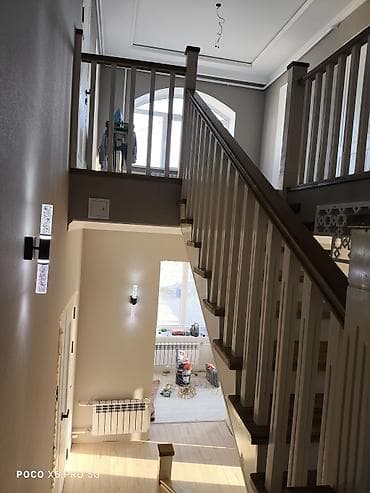 продаю балясины: Деревянная лестница Для дома, Форма лестницы: Прямая, Стиль: Классический — 9