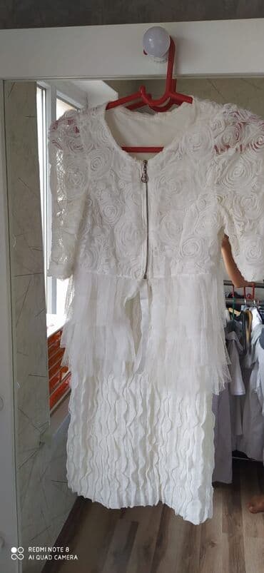 платье в клетку с белым воротником: Платье с накидкой женское 💃
Размер: Подростковый 
Цена: 200 с — 2