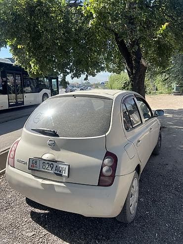 wuling mini ev: Nissan March: 2002 г., 1.3 л, Автомат, Бензин, Хэтчбэк — 1