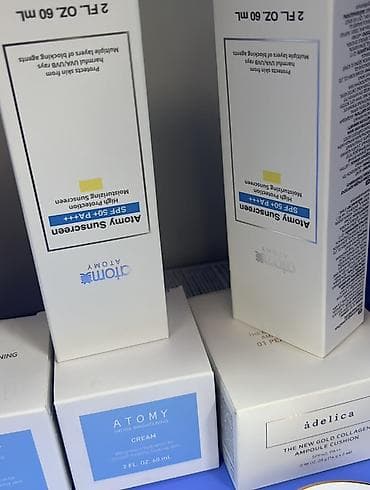 отбеливающие умывалки для лица: Набор корейской косметики Atomy 1) Линия Hydra Brightening - Capsule — 9